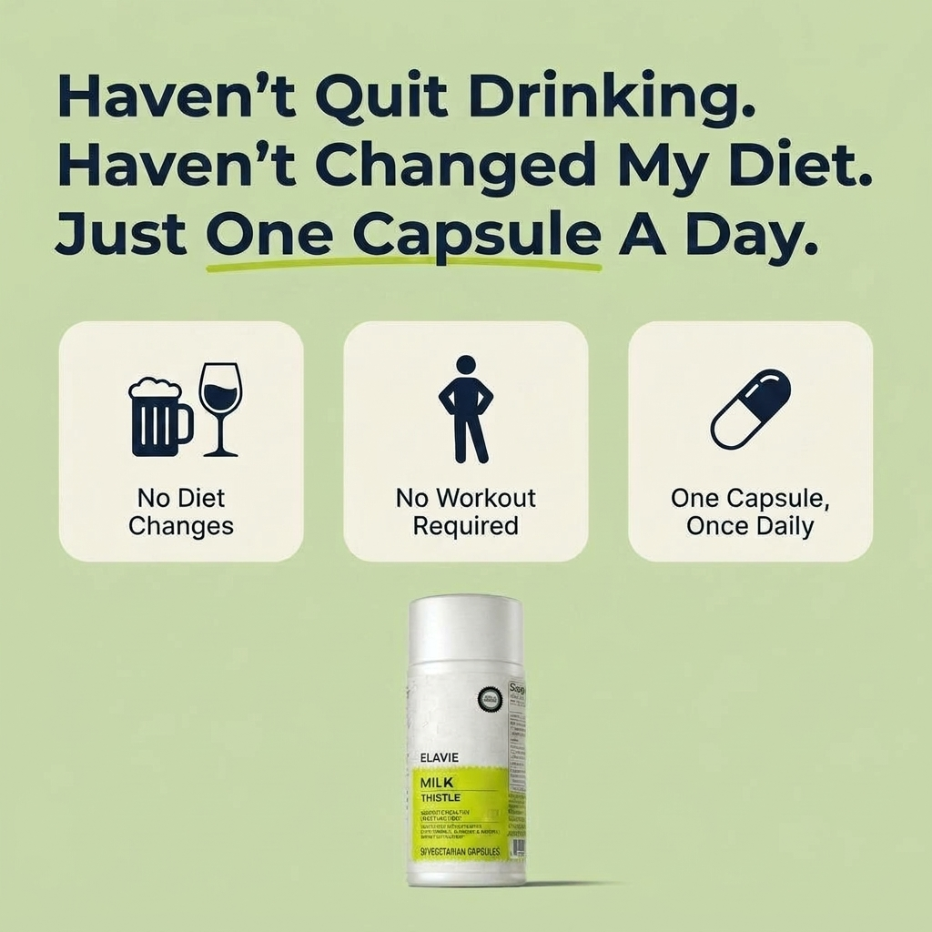 Milk Thistle Liver Detox – 80% Silymarin