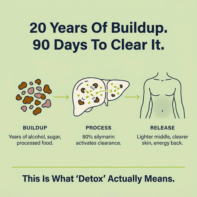 Milk Thistle Liver Detox – 80% Silymarin