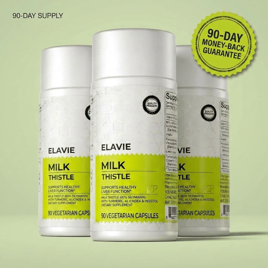 Milk Thistle Liver Detox – 80% Silymarin