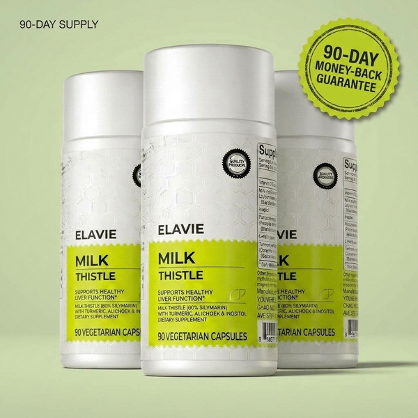 Milk Thistle Liver Detox – 80% Silymarin