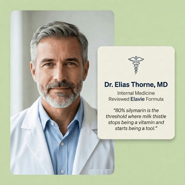 Milk Thistle Liver Detox – 80% Silymarin