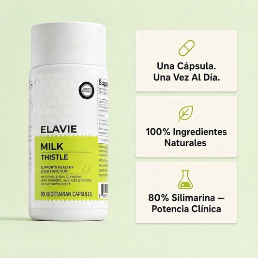 Cardo Mariano Detox Hepático – 80 % Silimarina