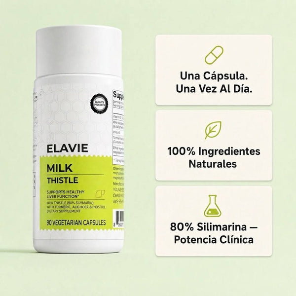 Cardo Mariano Detox Hepático – 80 % Silimarina