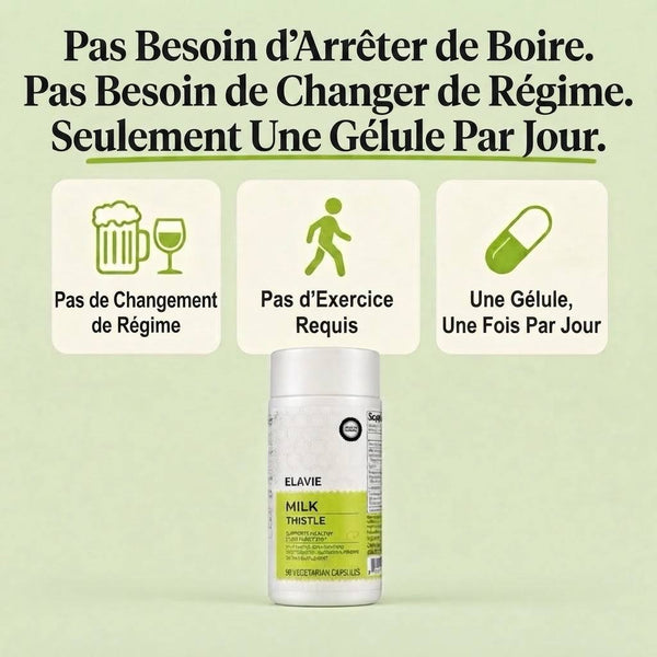 Chardon-Marie Détox du Foie – 80 % Silymarine