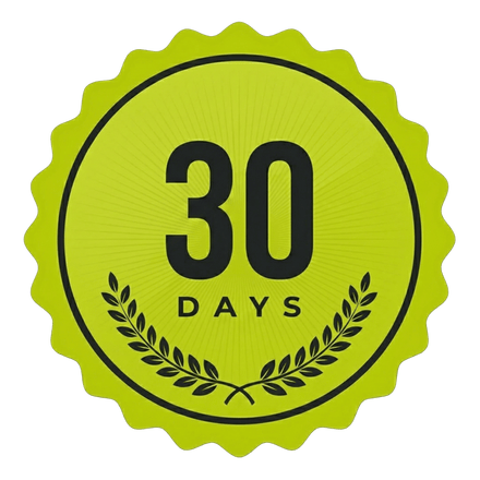 30-Day Money Back Guarantee